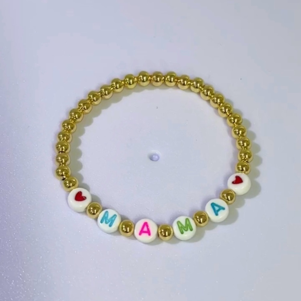 New mom gift, stretch bracelet - Picture 6 of 6